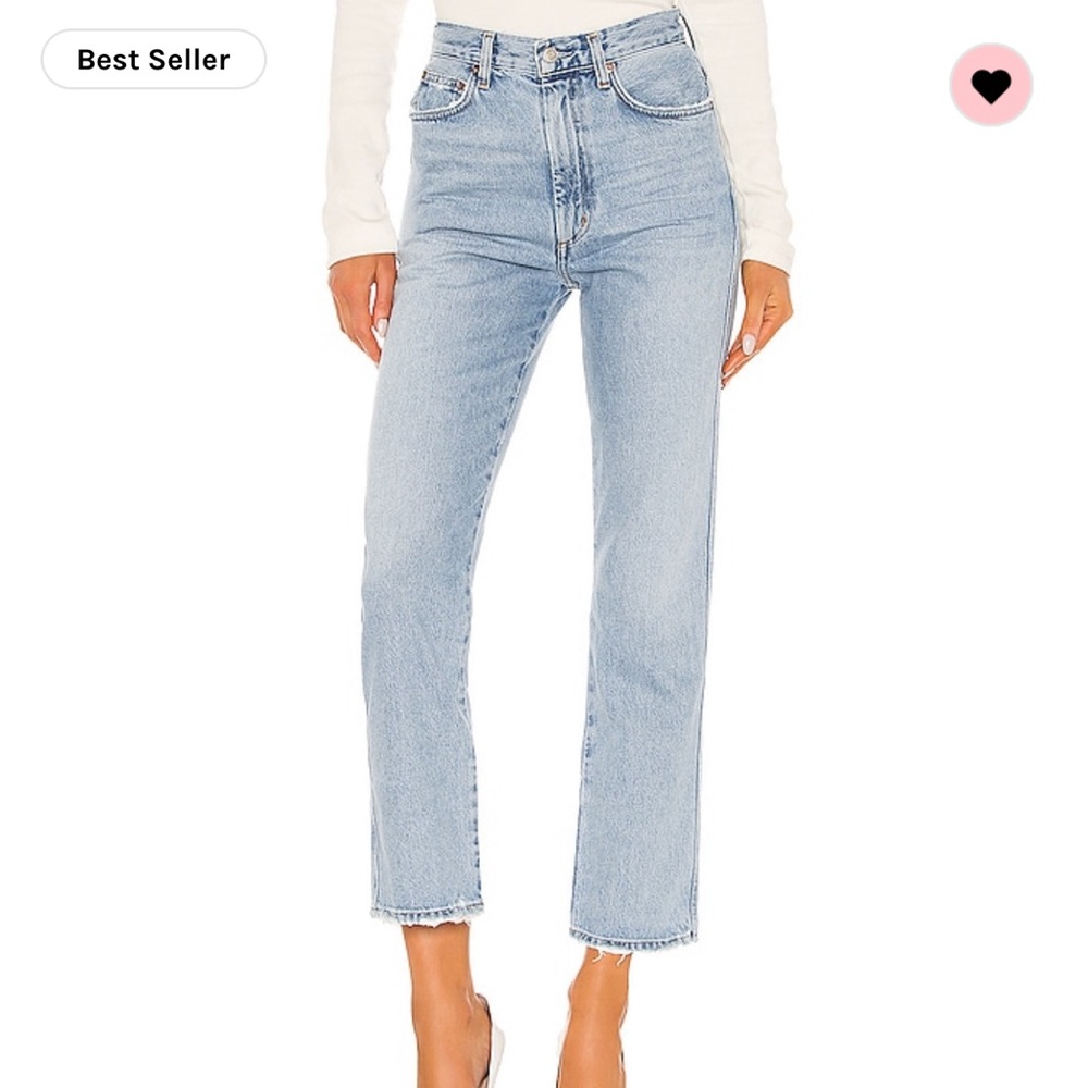 Brand New Agolde Pinch Waist High Rise Kick jeans